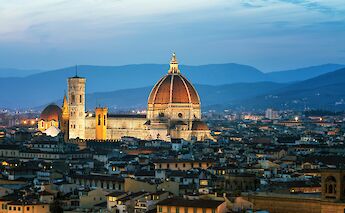 Duomo illuminated at night, Florence. Getty Images@Unsplash