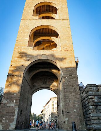 Visiting the tower in Florence, Italy. CC:TO