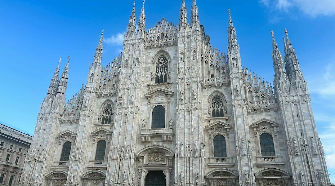 Blue skies over Duomo, Milan, Italy. Tom S@Unsplash