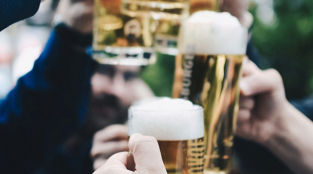 Drinking German beers outside Berlin. Desrecits@Unsplash