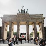 The Bradenburg Gate at dusk, Berlin, Germany. Marius Serban@Unsplash