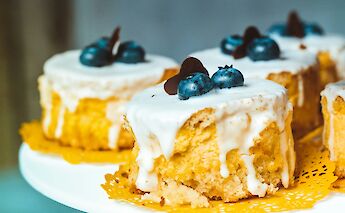 Iced cakes, Germany. Brina Blum@Unsplash