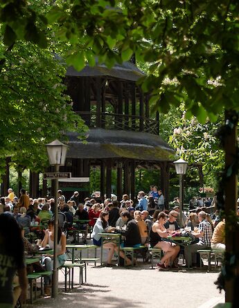 Tiergarten, beer garden, Berlin. Sarah Donovan@Unsplash