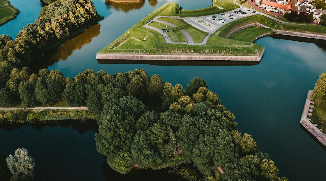 Naarden from above, Holland. Unsplash:Malcolm Lightbody