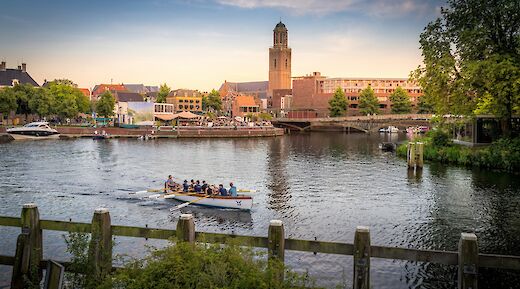Rowing boat in Zwolle, Holland. Unsplash:Bart Ros