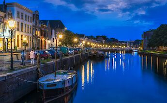 Zwolle at night, Holland. Unsplash:Bart Ros