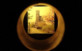 Inside the Fotoplastikon, Warsaw, Poland. V@Flickr