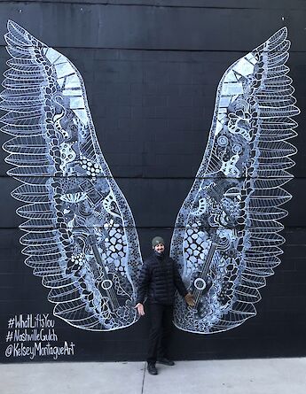 What lifts you mural, Nashville.