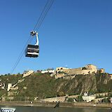 Cable car ride above the Rhine, Koblenz, Germany. Unsplash:Frank Koster Dupree