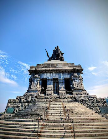 Deutsches Eck, Koblenz, Germany. Unsplash:Pieter Biesemans