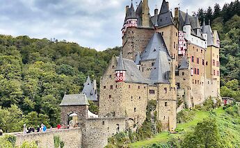Bridge to Eltz Castle, Germany. Flickr:Wolfgang