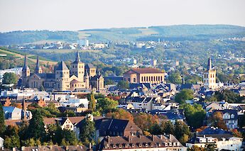 City of Trier, Germany. Wiki:Blick vom Weishaus