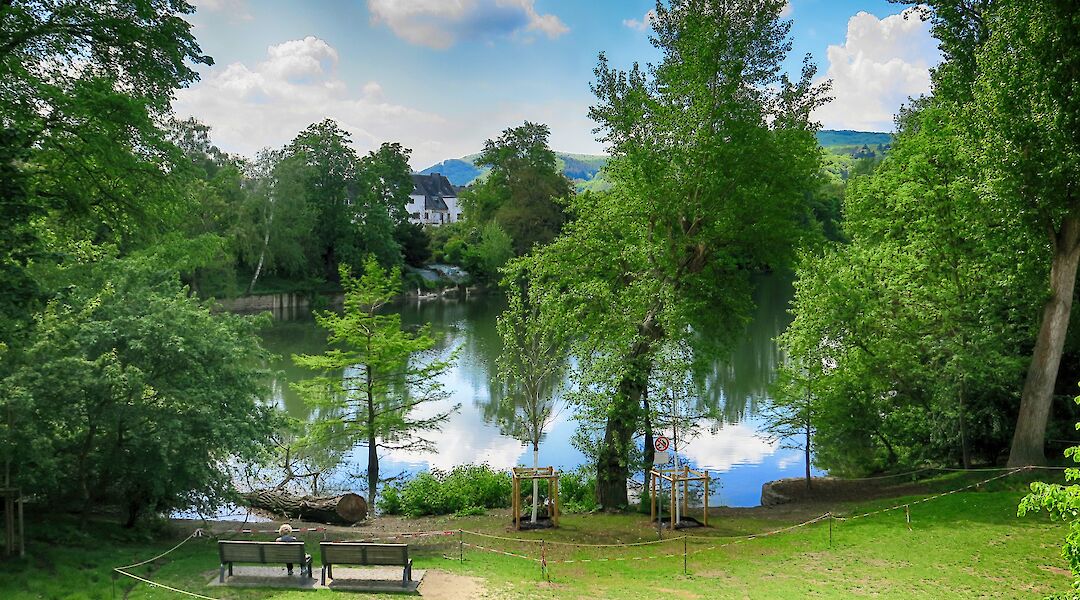 Lake in Koblenz, Germany. Flickr:jodage