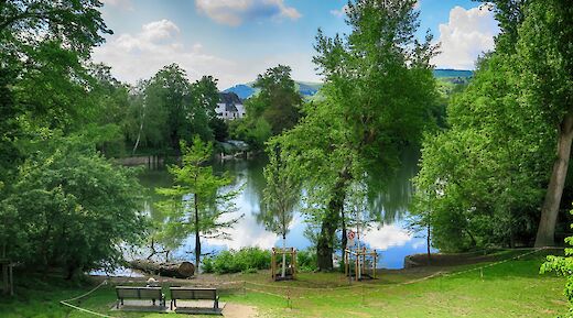 Lake in Koblenz, Germany. Flickr:jodage
