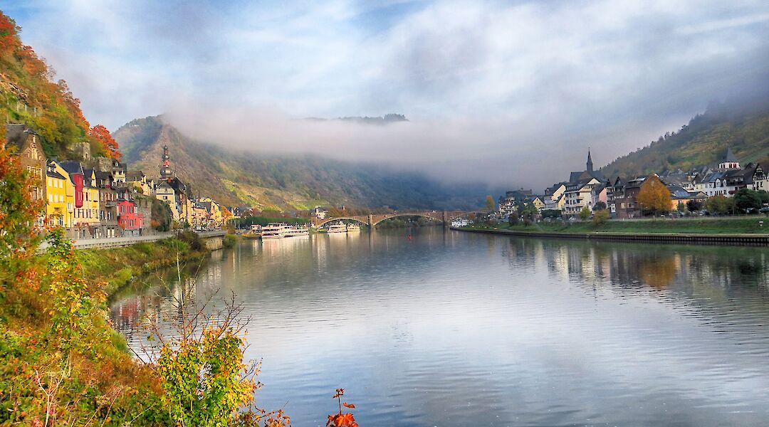 Mist above Zell, Germany. Flickr:jodage