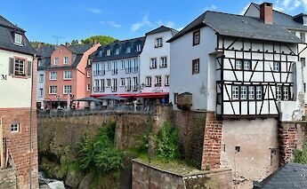 Timber-framed houses, Saarburg, Germany. Flickr:Kathryn