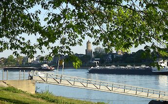 Walkway down to the river, Andernach, Germany. Unsplash:Bernfried Opala