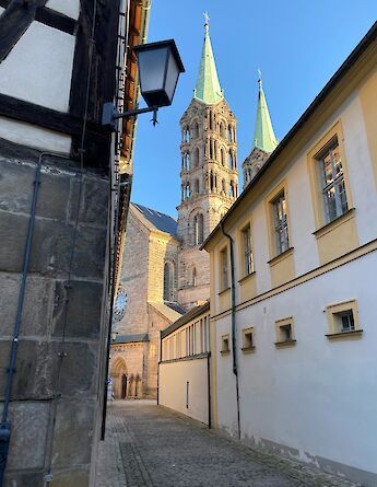 Church towers of Bamberg, Germany. Unsplash:Bernd M Schell