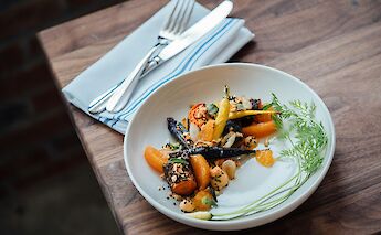 Cooked vegetables. Unsplash:Adam Jaime