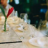 Set table. Unsplash:Bady Abbas