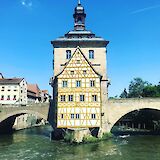 Two bridges in Bamberg, Germany. Unsplash:Federico Carvalho