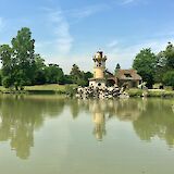 Reflections in the lake, Versailles, France. Unsplash:Stefan K