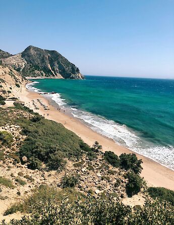 Beach on the Island of Kos, Greece. Unsplash:Reiseuhu