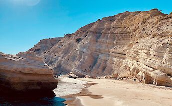 Cliffs on the Island of Kos, Greece. Unsplash:Christian Klose