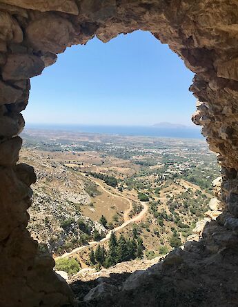 View from a mountain, Island of Kos, Greece. Unsplash:Jared Lisack