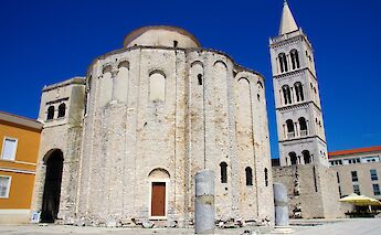 Ancient building in Zadar, Croatia. Unsplash:Lothar Boris Piltz