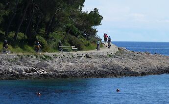 Bike tour around Losinj, Croatia. CC:Island Hopping