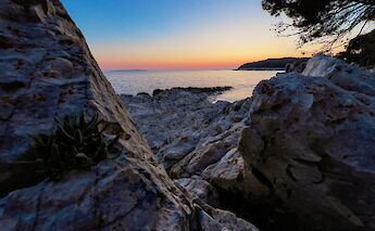 Sunset on Losinj, Croatia. Unsplash:Matthias Schroder