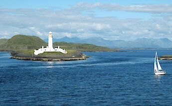 Lighthouse on the Isle of Mull, Scotland. Unsplash:Tim Broadbent