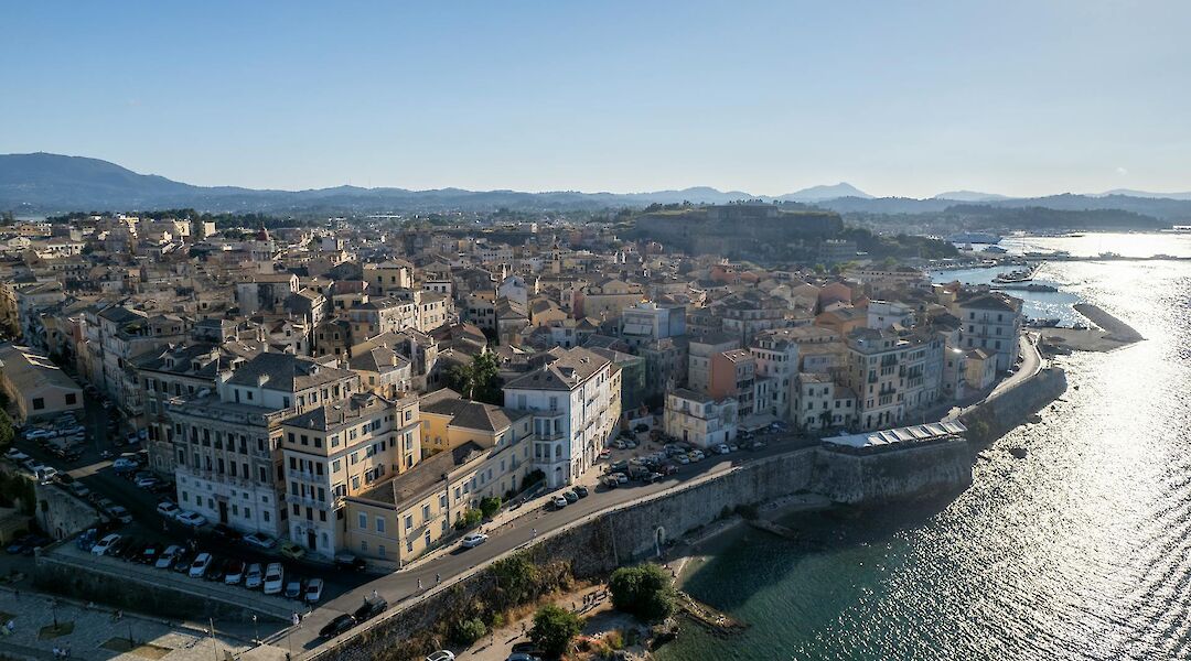 An Aerial View of Corfu. Pexels:Ollie Craig