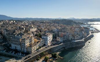 An Aerial View of Corfu. Pexels:Ollie Craig