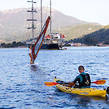 Kayaking, Running on Waves, Bike and boat tour