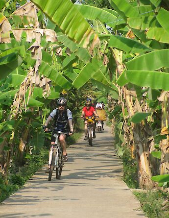 Cycling around the Mekong Delta, Vietnam. CC:Island Hopping
