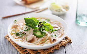 Vietnamese noodles, Hanoi, Vietnam. Unsplash:Getty Images