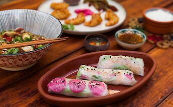 Vietnamese snacks, Vietnam. Unsplash:Diana Light