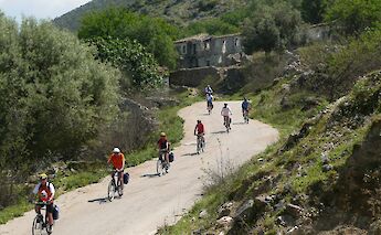 Bike tour on the Greek mainland. CC:Island Hopping