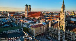 Best of Munich E-Bike Tour with Beer Garden Visit