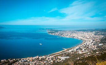 Views over Vlore, Albania. Adventure Albania@unsplash