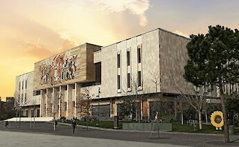 Muzeu Historik Kombëtar, Tirana, Albania. Drini Teta@unsplash