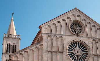 Cathedral of St. Anastasia, Zadar, Croatia. Unsplash:Roman Vasylovskyi