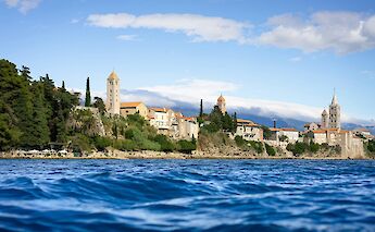 Towers of Rab, Croatia. Unsplash:Boudewijn Boer