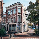 Corner building in Haarlem, Holland. Unsplash:Alex Dudar