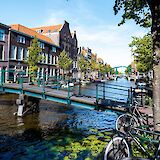 Footbridge in Leiden, Holland. Unsplash:Frederic Paulussen