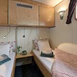 Beds in a twin cabin