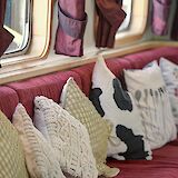 Cushions in the lounge