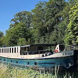 The Fleur sailing through Holland